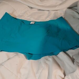 Vibrant Teal Swim Skirt by Profile